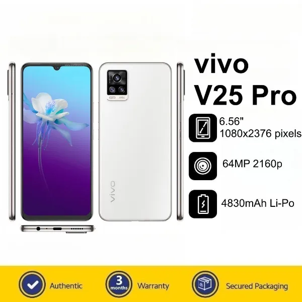 Vivo V25 Pro 5G  ,6.56