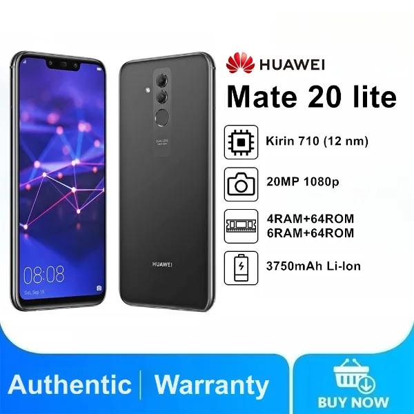  Used Huawei Mate 20lit[6+64] ,6.3