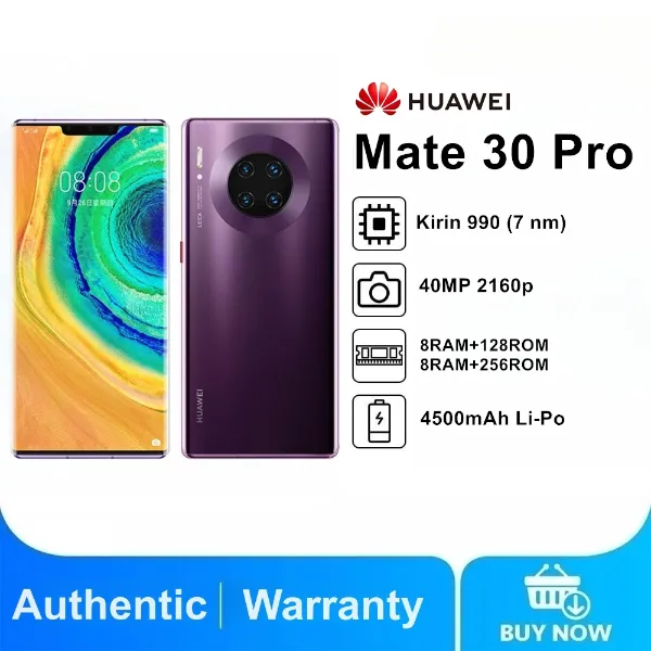  Used Huawei Mate 30 Pro[8+128],6.53