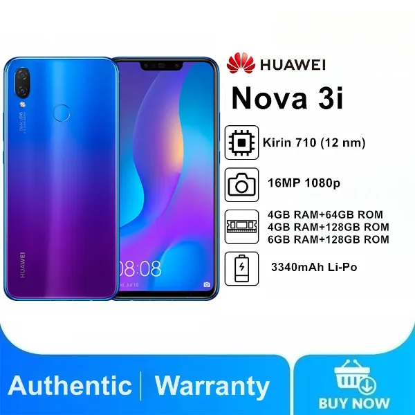  Used Huawei nova 3i [4+128],6.3