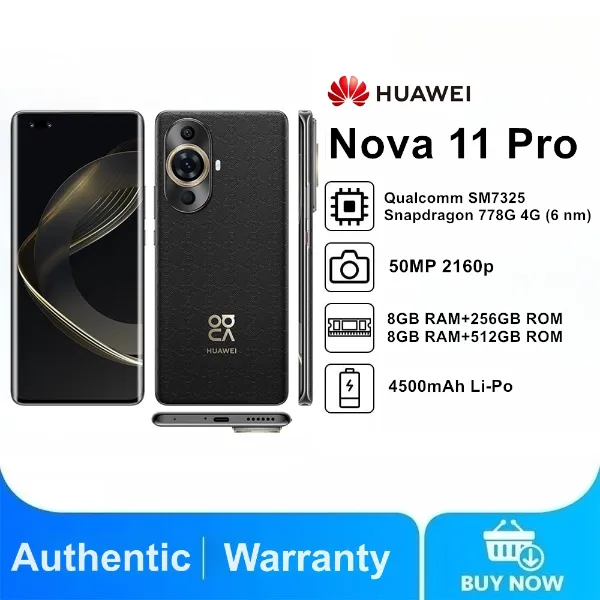 Used Huawei nova 11 pro [8+256],6.78