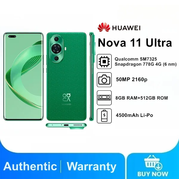  Used Huawei nova 11 ultra [8+256],6.78