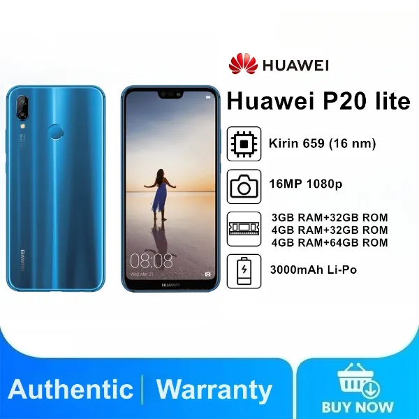  Used Huawei P20 lite [4+64],5.84