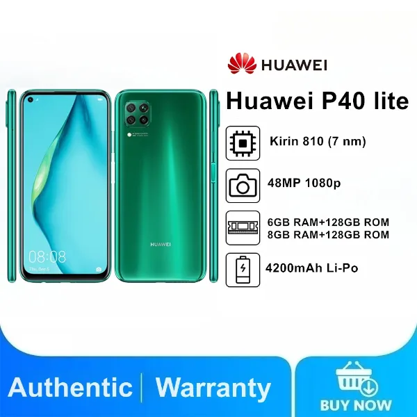 Huawei P40 Lite With Quad Rear Cameras, Kirin 810 SoC Launched: Price,  Specifications